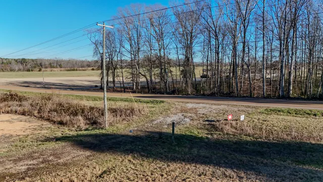 a view of a backyard with water fountain