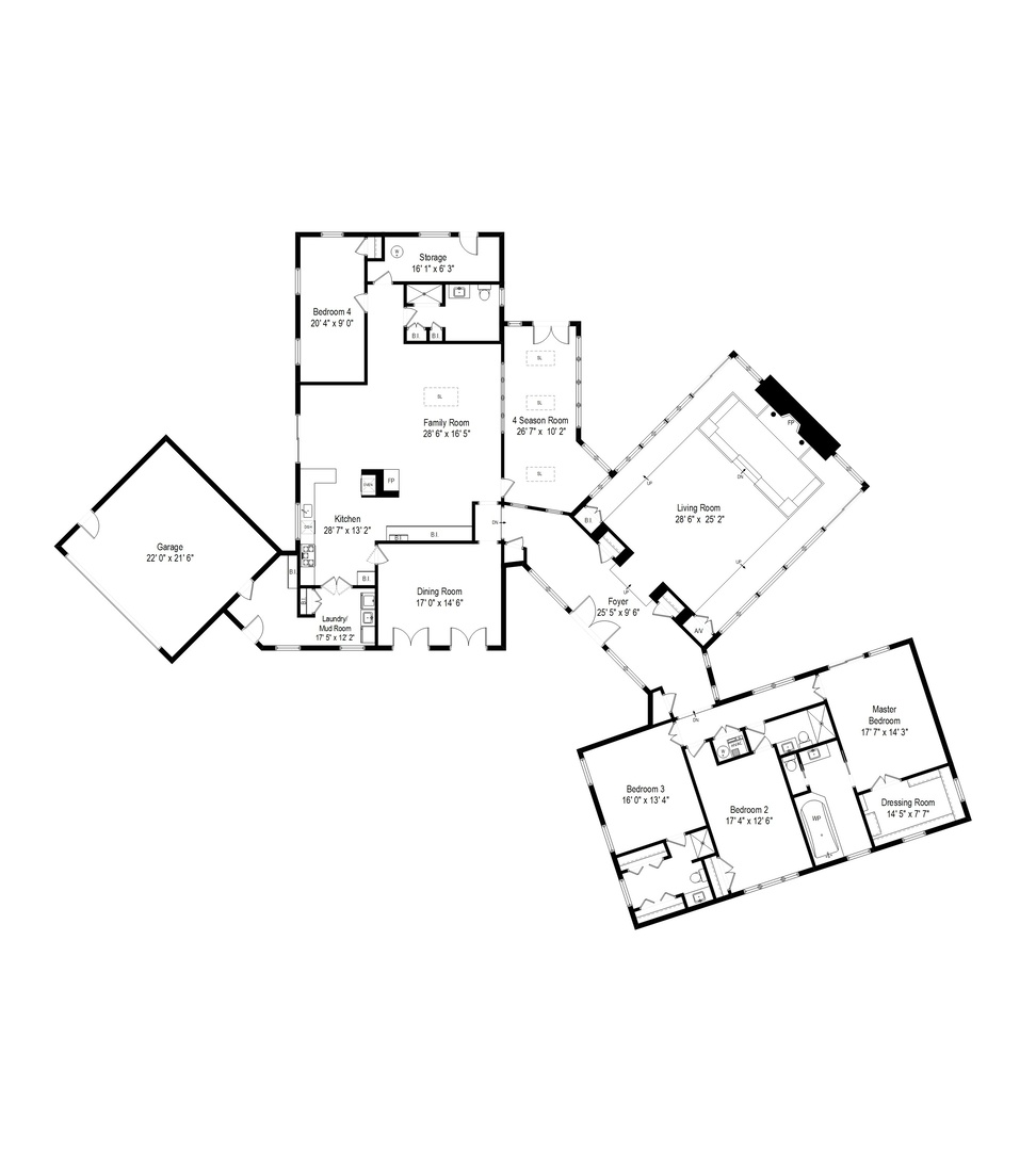 13 Meadowview Road Northfield, IL 60093 - Photo 21 of 23 a picture of floor plan