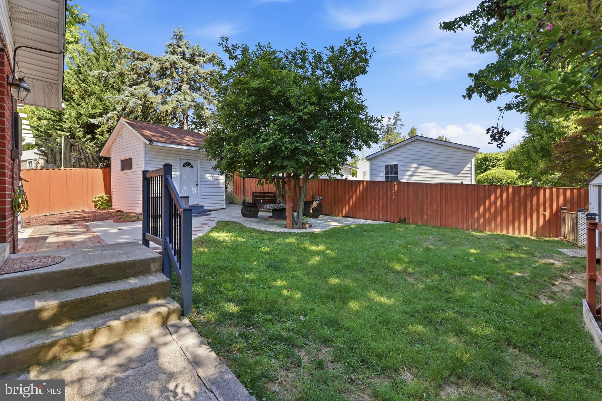 12000 Selfridge Road Silver Spring, MD 20906 - Photo 16 of 28 Backyard & Shed w/ Full Bathroom