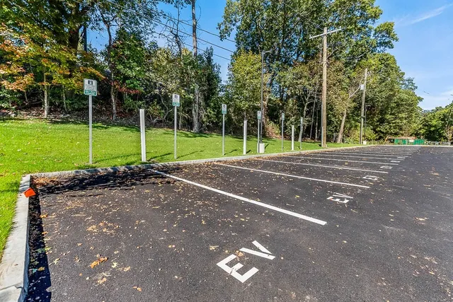 a view of a basketball court