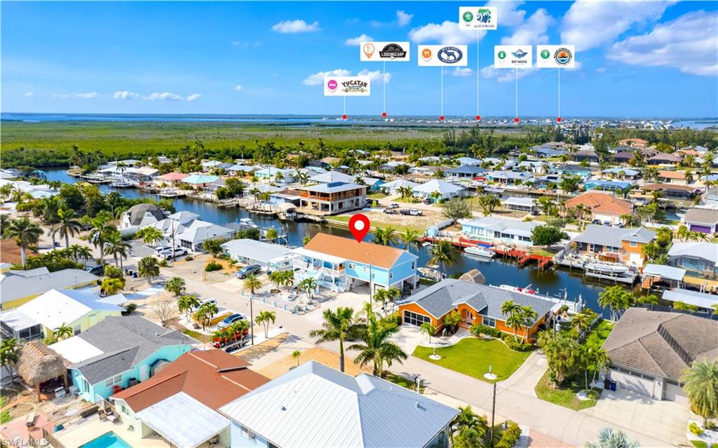 12277 Boat Shell Drive Matlacha Isles, FL 33991 - Photo 45 of 46 an aerial view of multiple house