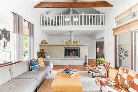 a car parked in a garage