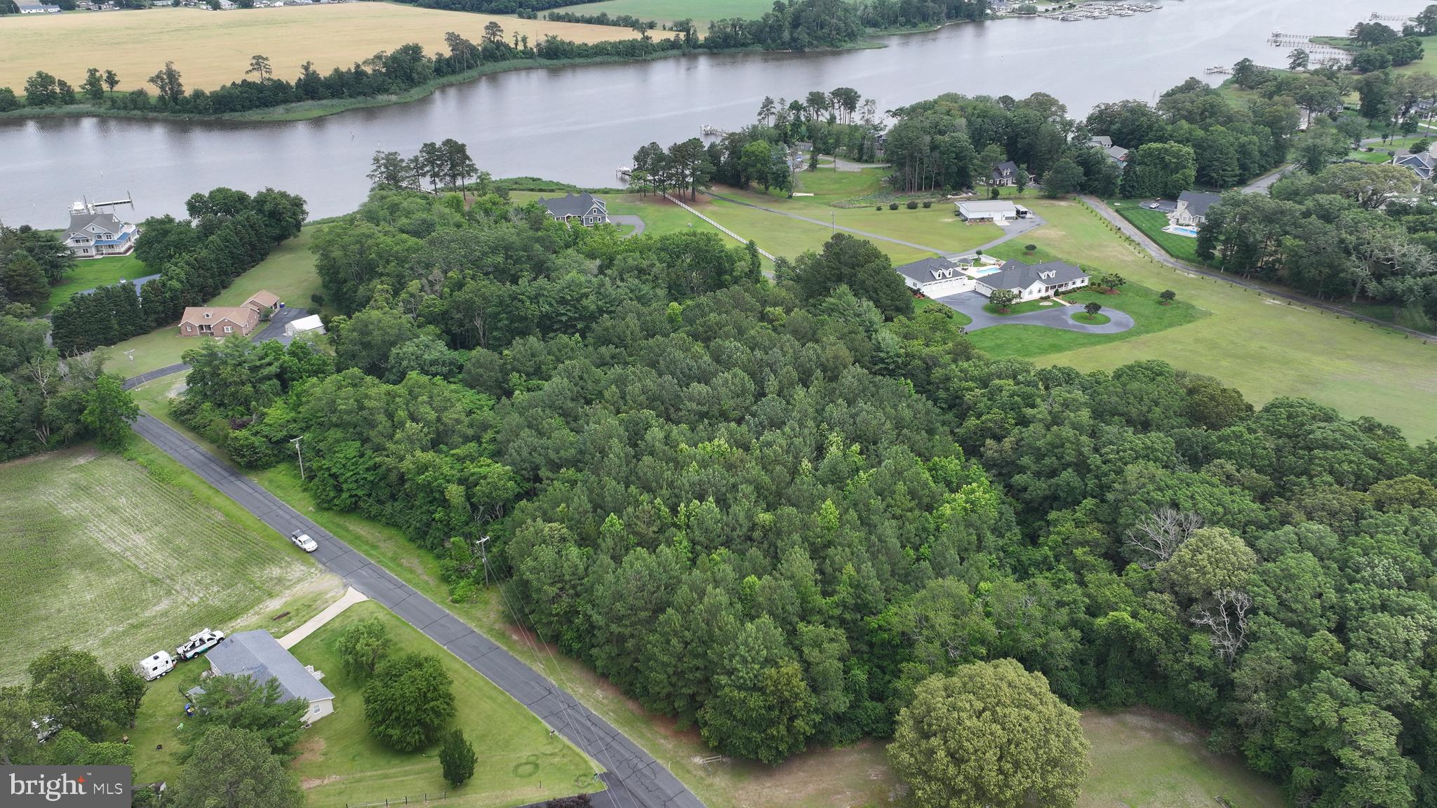 0 Helms Landing Road Dagsboro, DE 19939 - Photo 2 of 10 an aerial view of a houses with a lake view