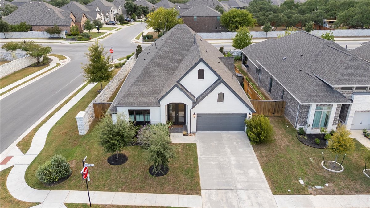 398 Trout River Road Kyle, TX 78640 - Photo 3 of 40 Aerial view of residential area