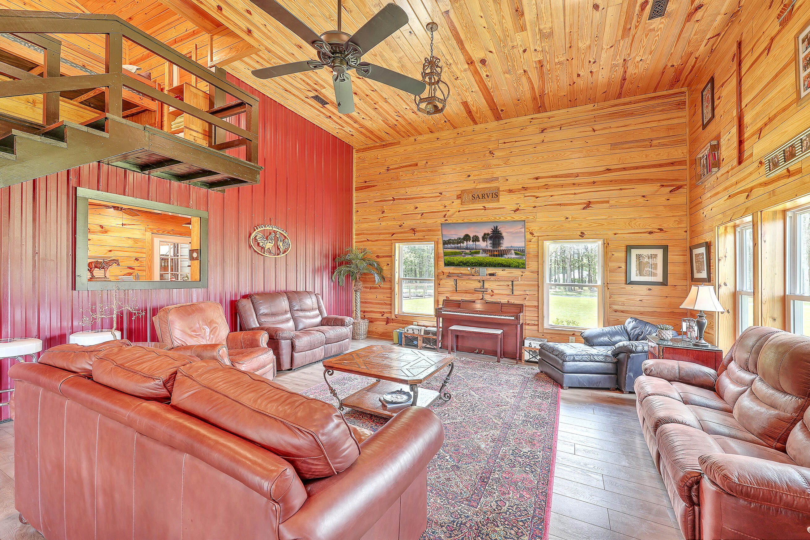 12145 Low Country Highway Ruffin, SC 29475 - Photo 30 of 73 Shed/Bunkhouse- Entertainment space