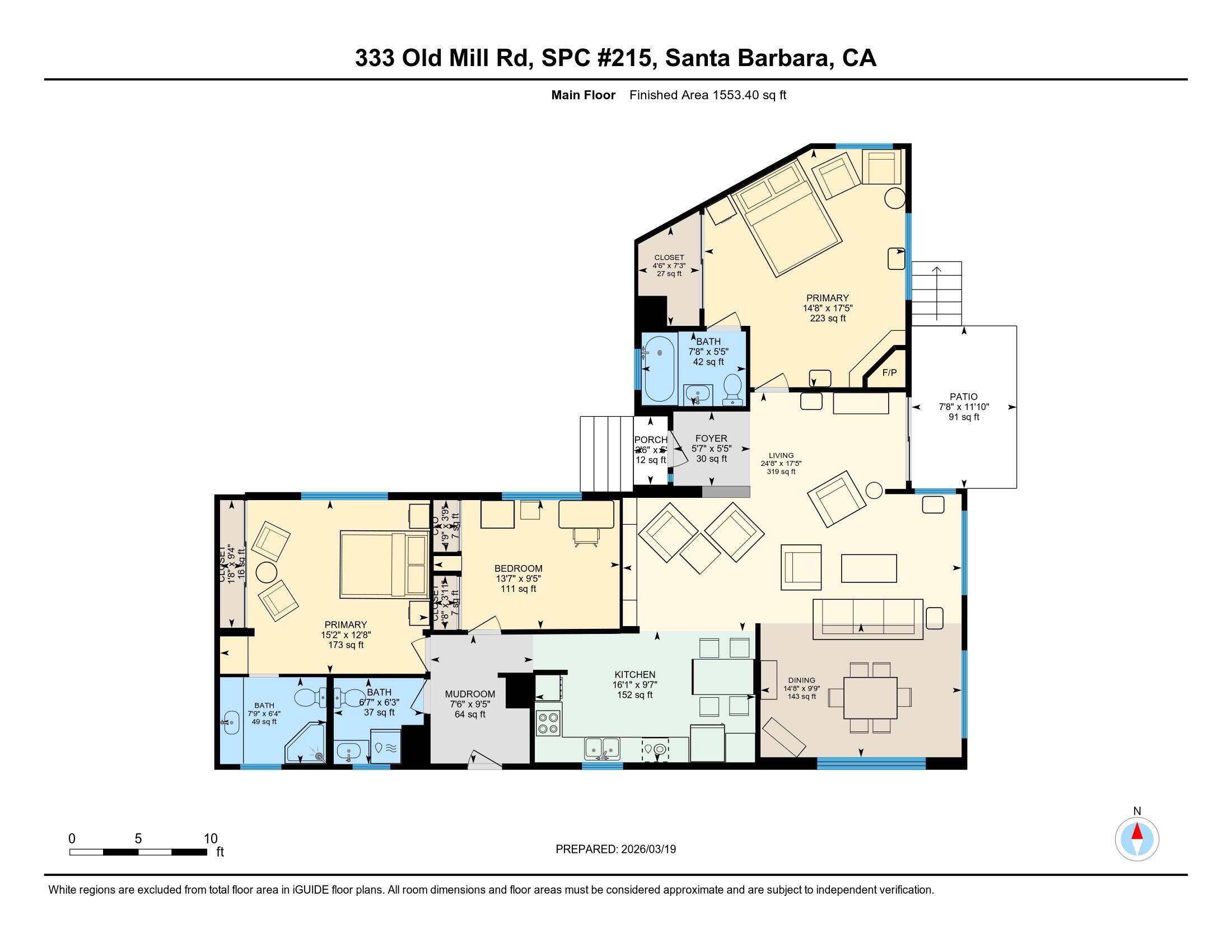 333 Old Mill Road, Unit 215 Santa Barbara, CA 93110 - Photo 18 of 18 1-333-215 Old Mill Rdfloor_imperial_en_1