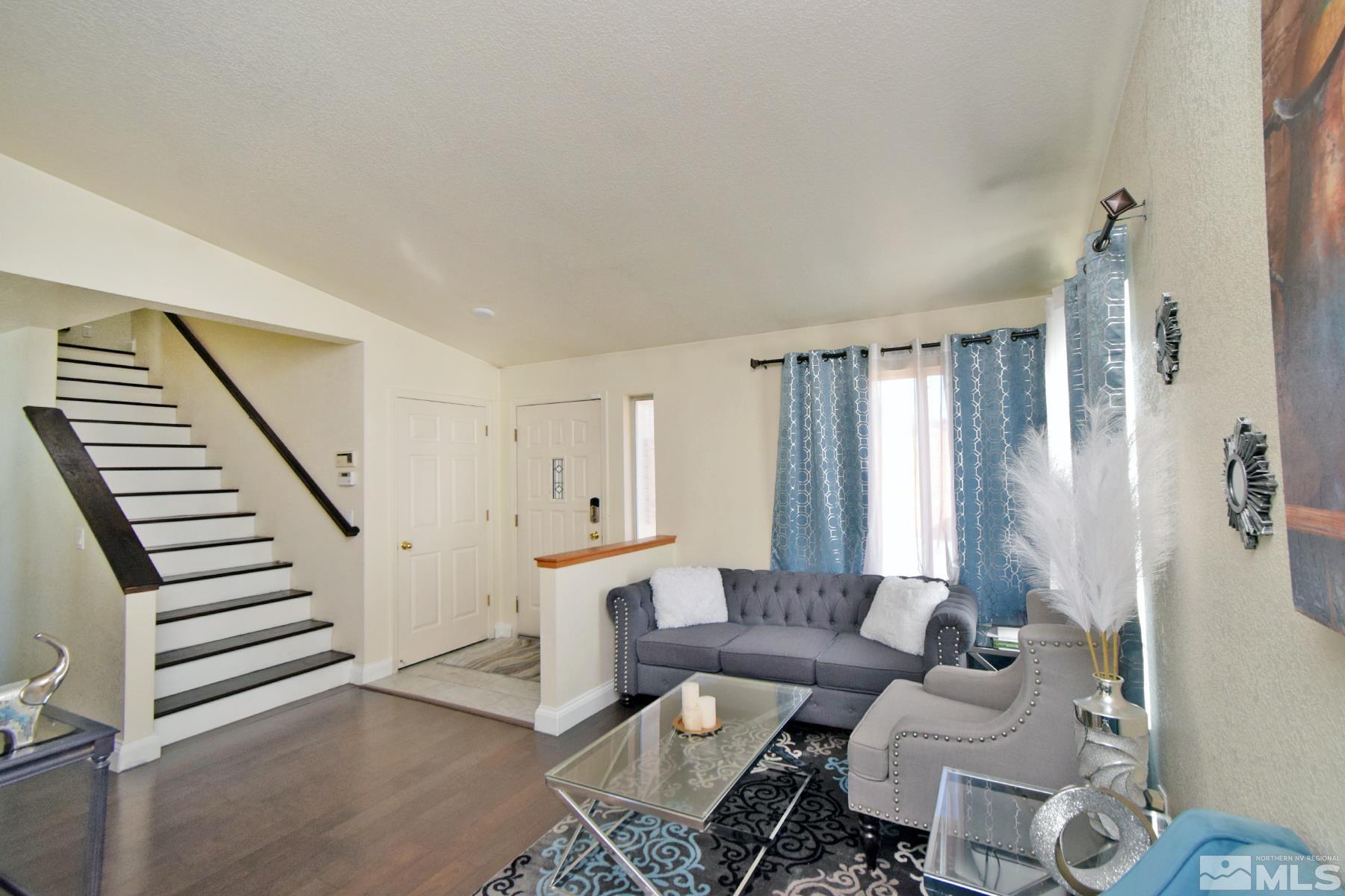 902 Vine Street Reno, NV 89503 - Photo 14 of 20 a living room with furniture and a fireplace