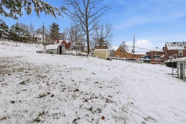a view of outdoor space with trees