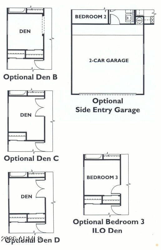 3854 East Flower Street Gilbert, AZ 85298 - Photo 20 of 20 Floor Plan - 3854 E. Flower Street - Opt