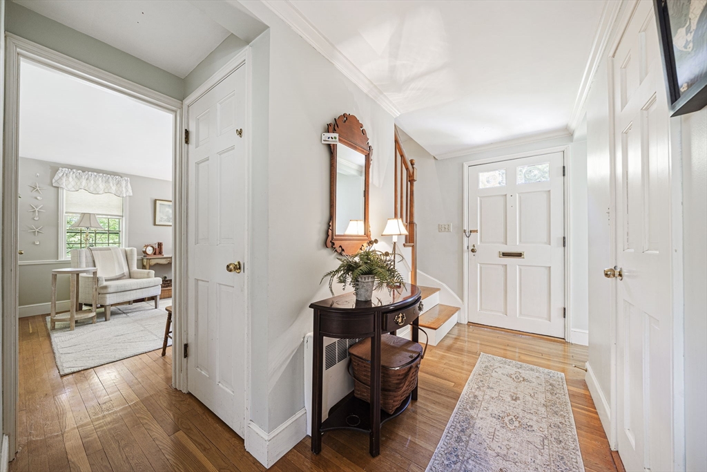 639 Main Street Hingham, MA 02043 - Photo 12 of 41 a living room with furniture and a wooden floor
