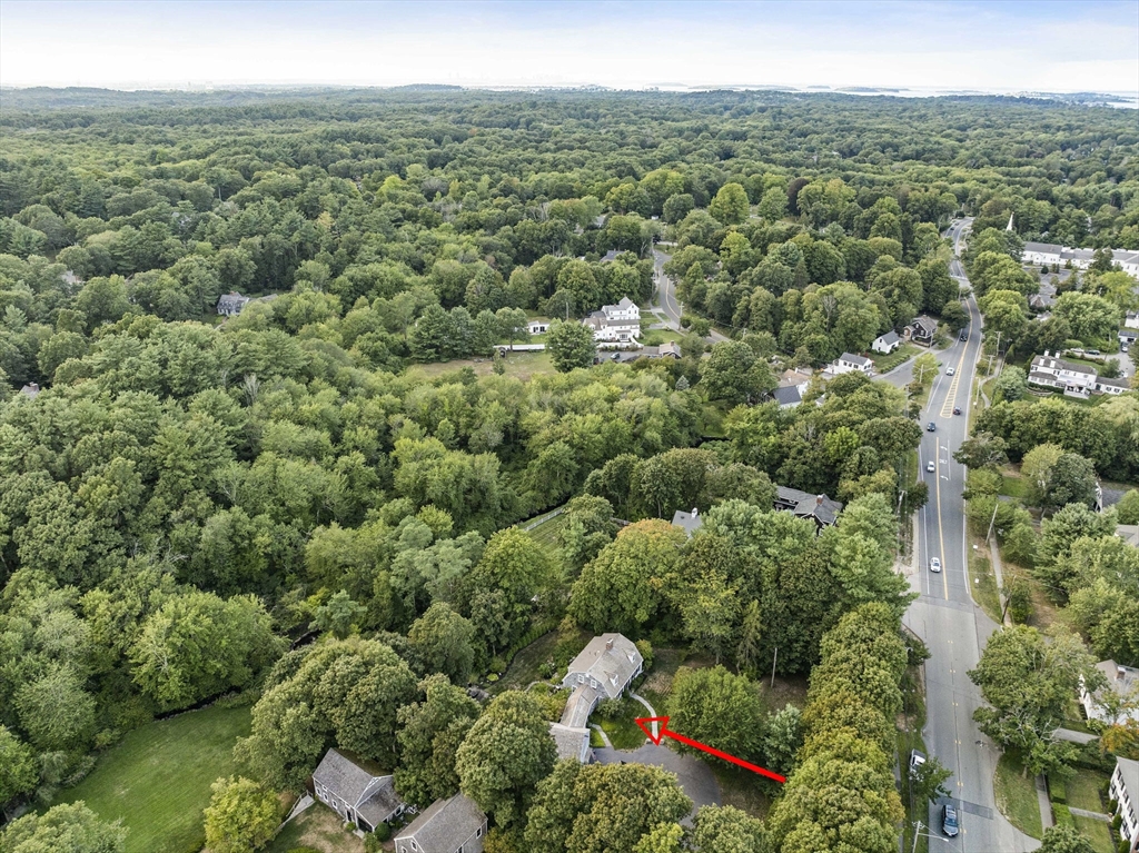 639 Main Street Hingham, MA 02043 - Photo 33 of 41 a view of a city with lush green forest