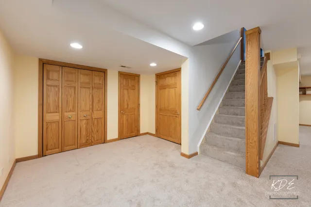a view of a livingroom with a fireplace