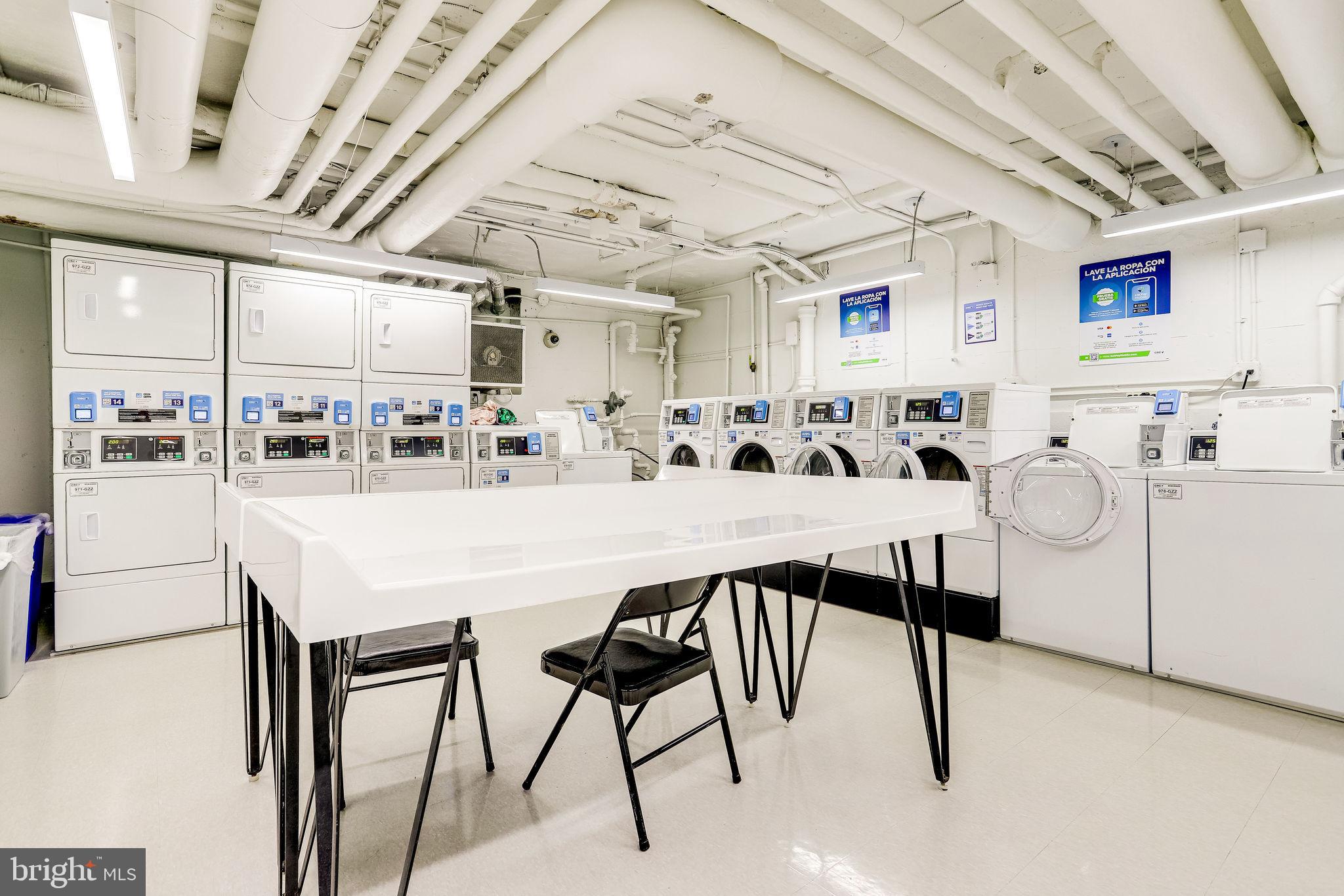 1300 South Arlington Ridge Road, Unit 302 Arlington, VA 22202 - Photo 36 of 43 Laundry Center on 2nd Floor