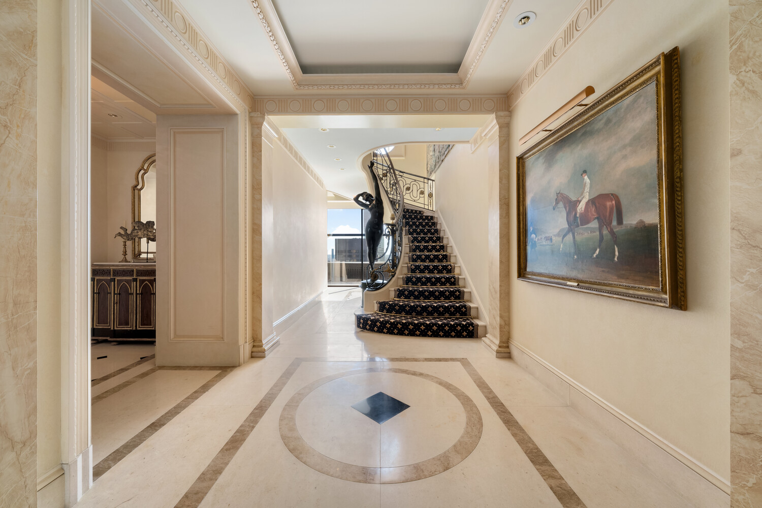 15 West 53rd Street, Unit PH Manhattan, NY 10019 - Photo 15 of 28 wooden floor with a rug