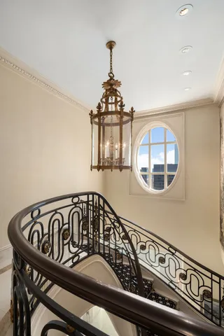wooden floor with a rug