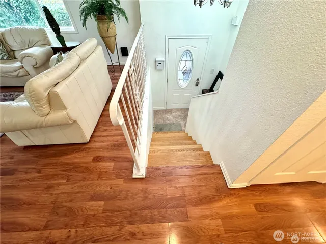 a view of entryway and hall