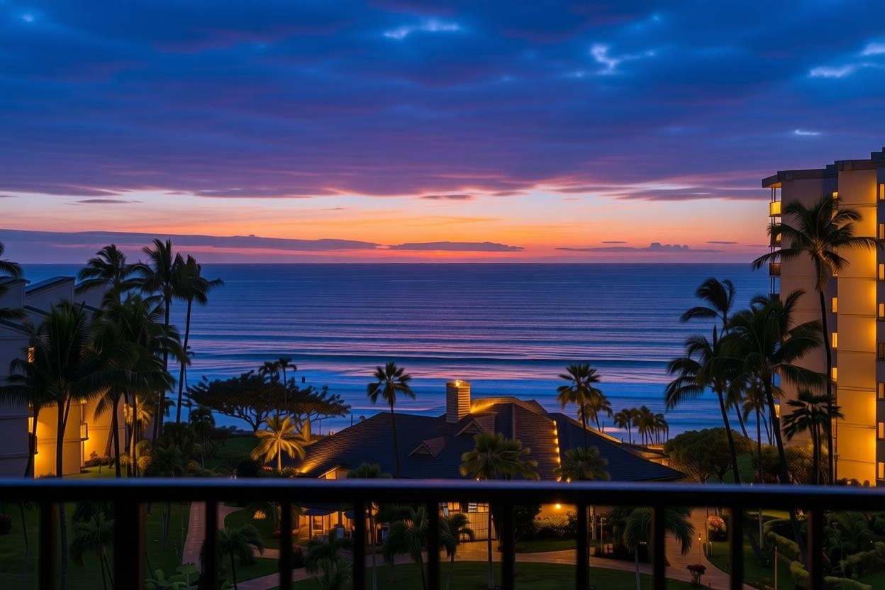 3445 Lower Honoapiilani Road, Unit 727 Lahaina, HI 96761 - Photo 16 of 42 a view of a balcony