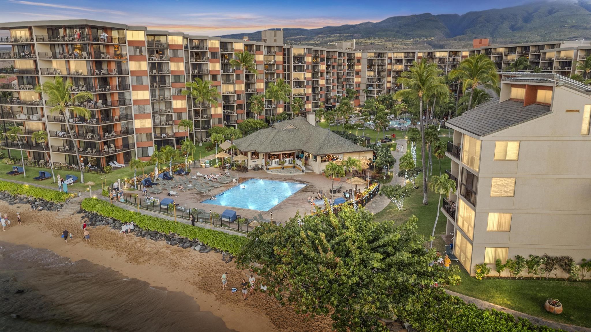 3445 Lower Honoapiilani Road, Unit 727 Lahaina, HI 96761 - Photo 28 of 42 a view of a city with tall buildings