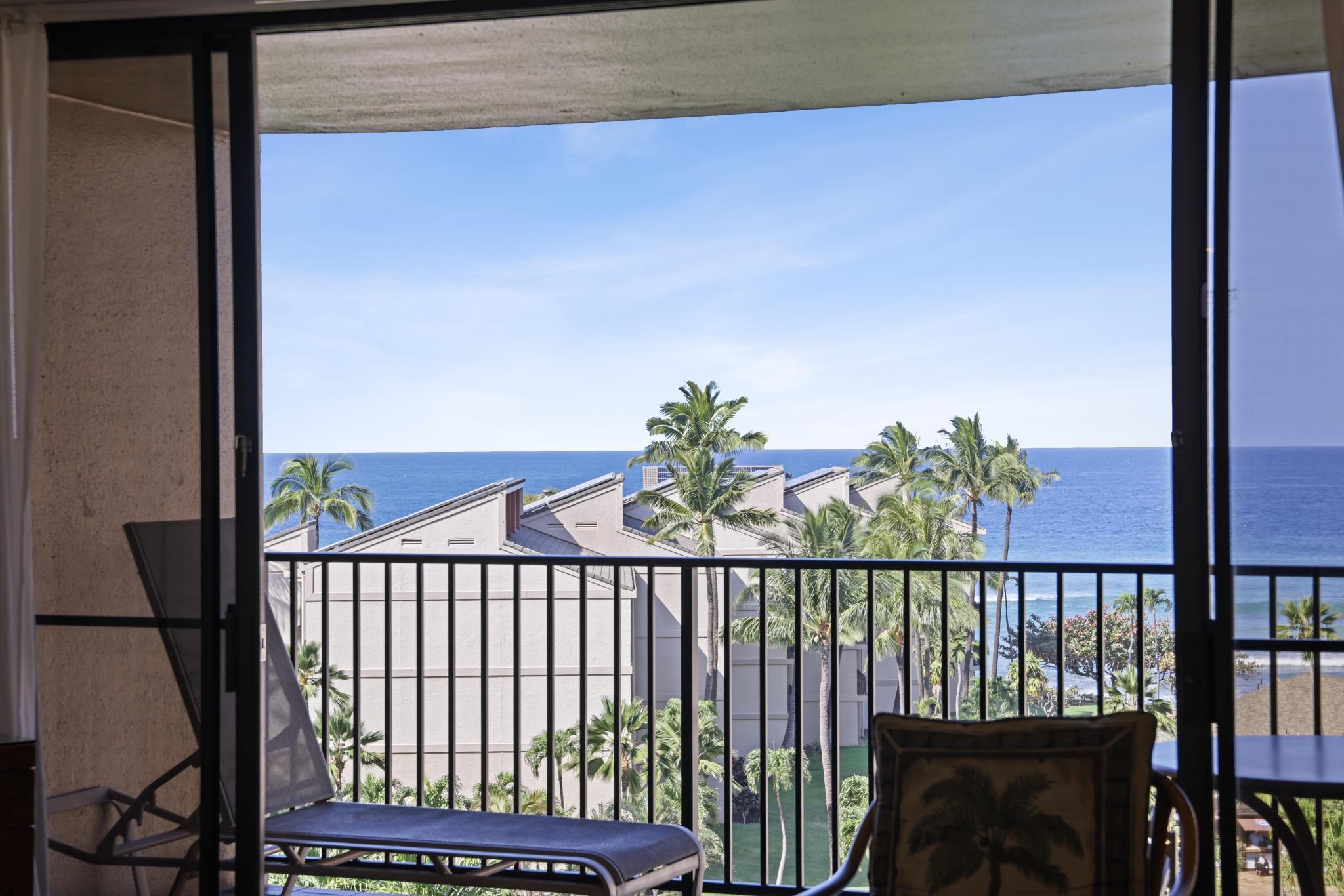3445 Lower Honoapiilani Road, Unit 727 Lahaina, HI 96761 - Photo 6 of 42 a view of a balcony