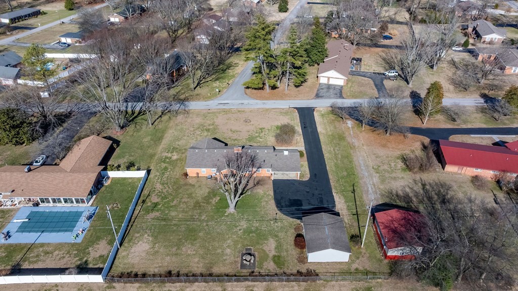 204 Ridgehill Drive Hopkinsville, KY 42240 - Photo 40 of 40 an aerial view of a house with outdoor space