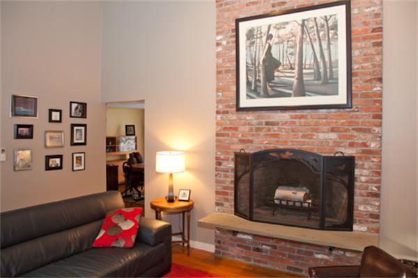 62 South Shaker Road Harvard, MA 01451 - Photo 3 of 30 a living room with furniture and a fireplace