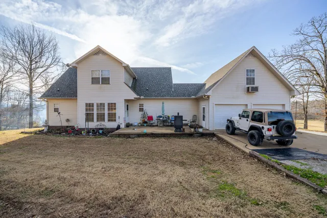 a view of a house with a patio