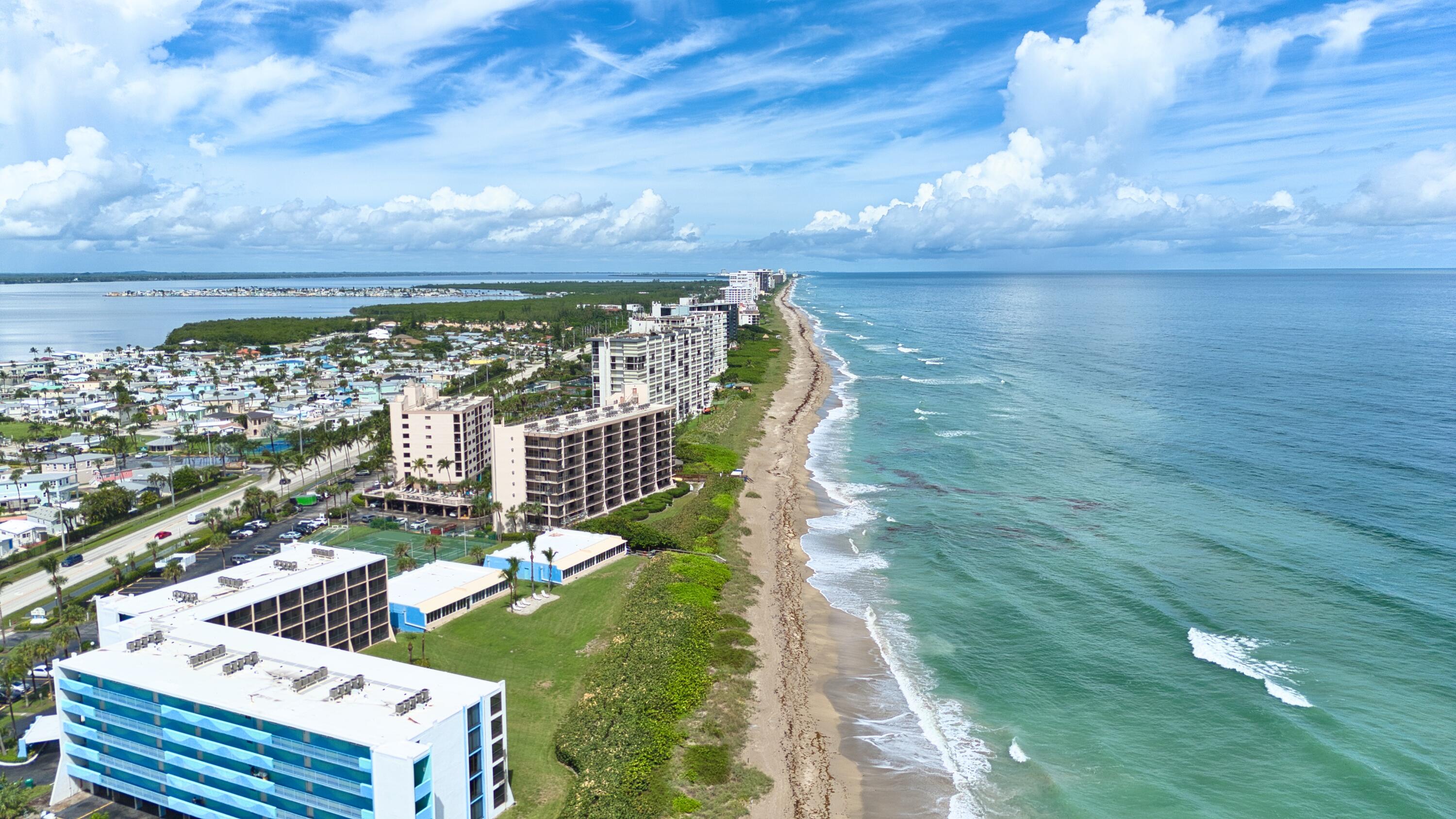 10701 South Ocean Drive, Unit 613 Jensen Beach, FL 34957 - Photo 58 of 64 a view of a lake
