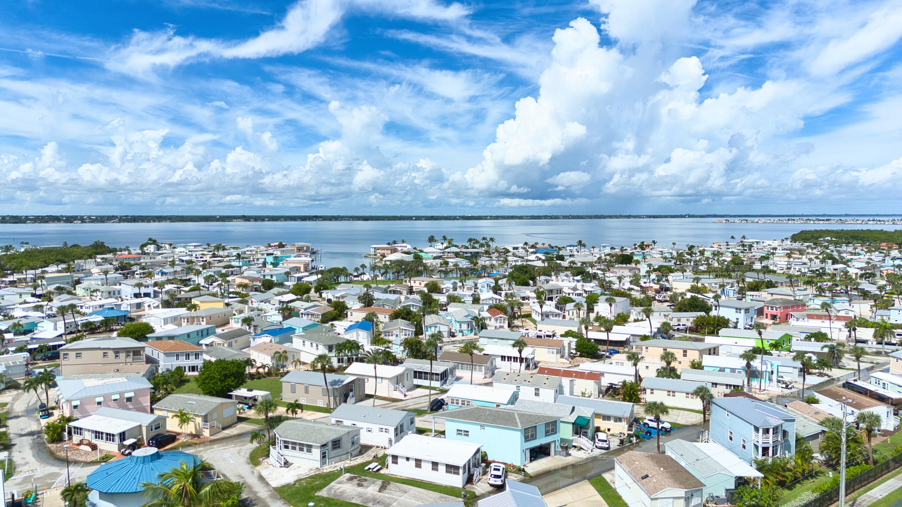 10701 South Ocean Drive, Unit 613 Jensen Beach, FL 34957 - Photo 60 of 64 an aerial view of a city