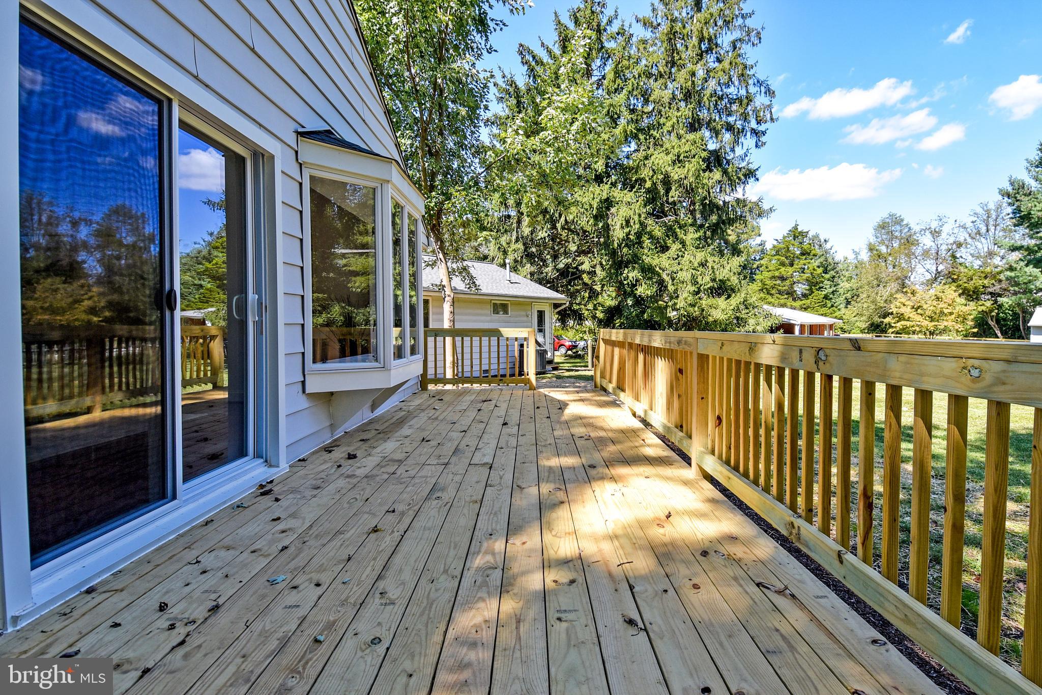 1441 Grandview Road Arnold, MD 21012 - Photo 13 of 59 Deck overlooks flat partially backyard