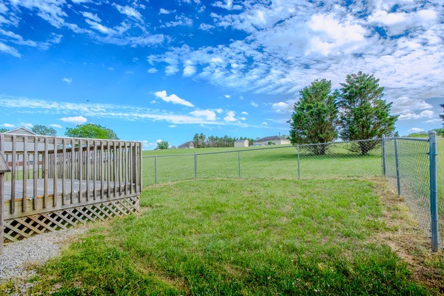 4272 J L Head Road Cedar Hill, TN 37032 - Photo 17 of 30 a view of a backyard with a garden