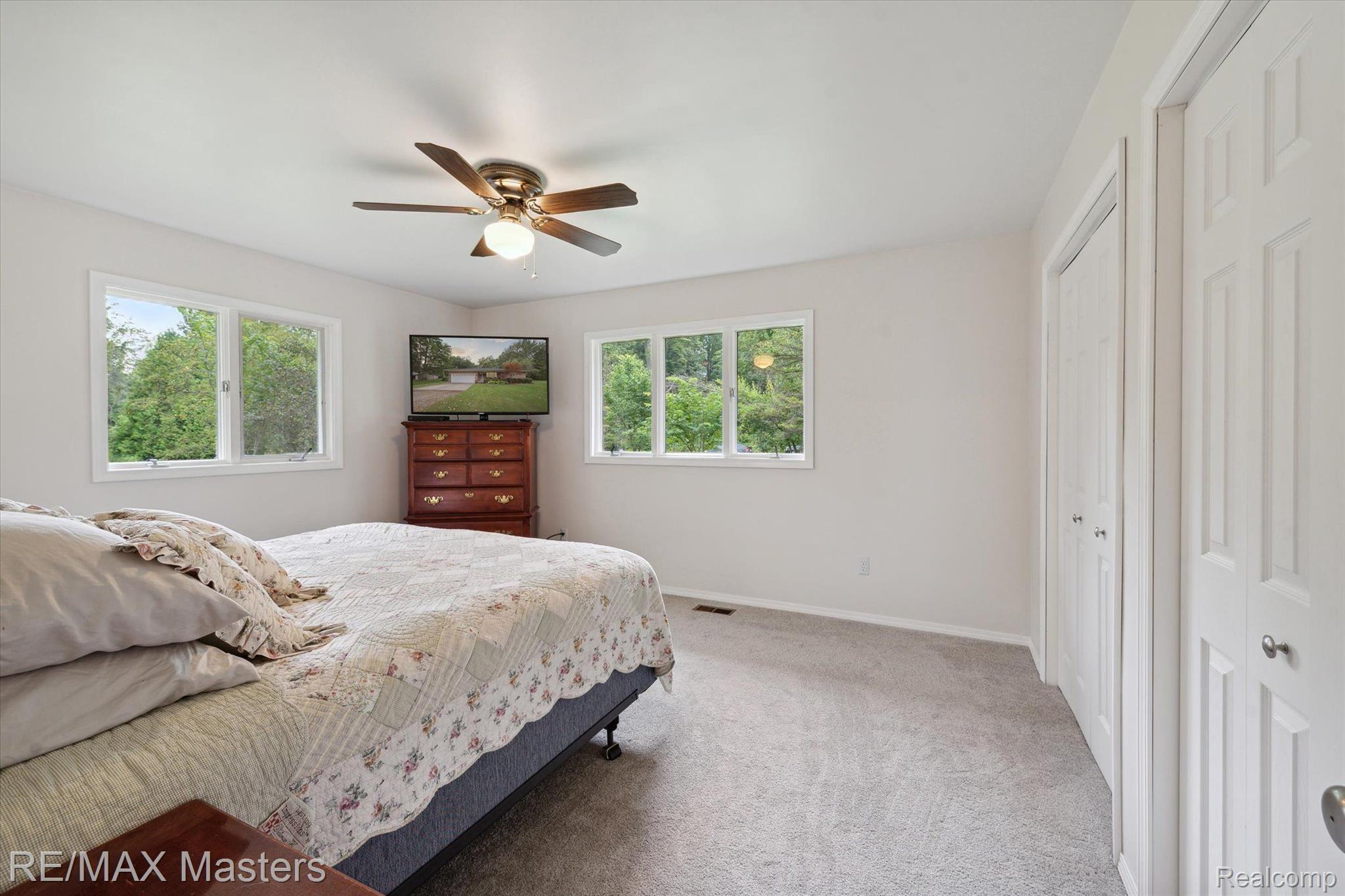 21610 Otter Road Belleville, MI 48111 - Photo 12 of 35 Primary Bedroom Has Double Closets