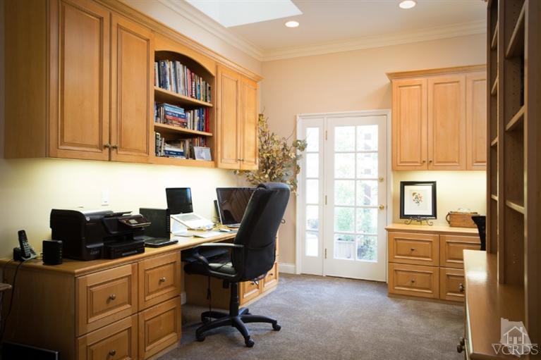 2748 Los Pinos Circle Camarillo, CA 93012 - Photo 14 of 37 a view of a workspace with furniture and a window