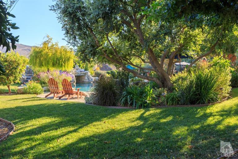 2748 Los Pinos Circle Camarillo, CA 93012 - Photo 28 of 37 a view of yard with swimming pool and green space