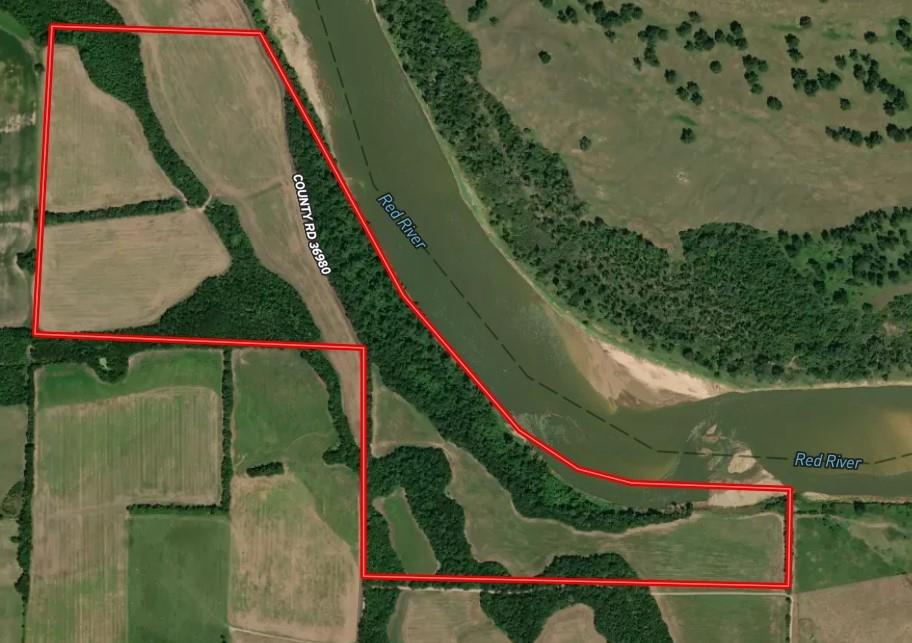 an aerial view of a tennis court