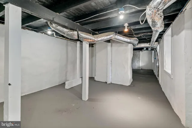 a view of water heater room