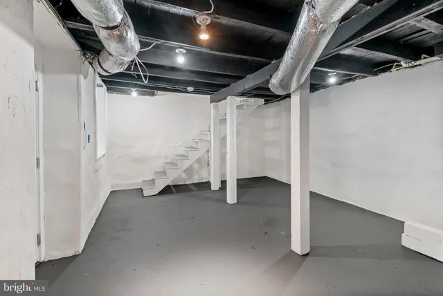 a view of water heater room