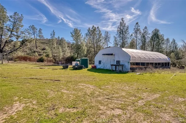 a bus parked in front of a house