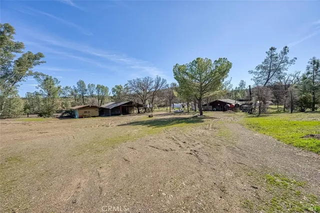 a view of a house with a patio