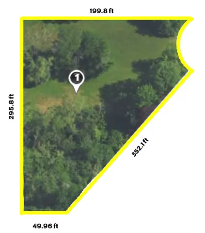 a view of a swimming pool with an outdoor space