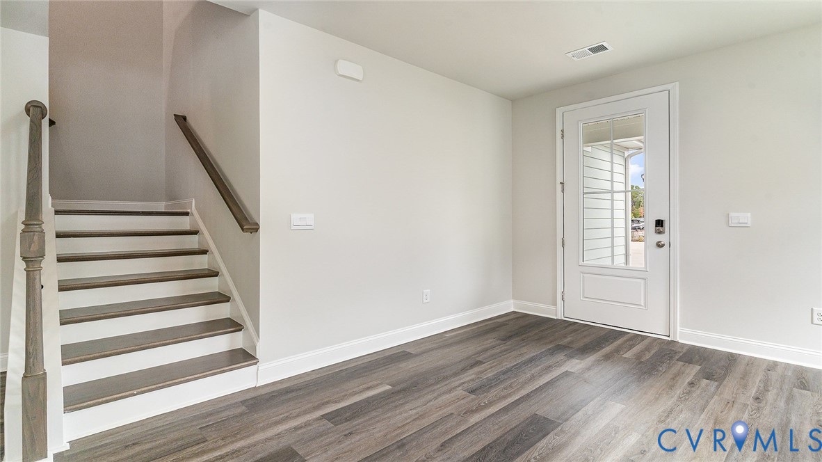 16943 Barmer Road Chesterfield, VA 23832 - Photo 2 of 39 a view of entryway with wooden floor