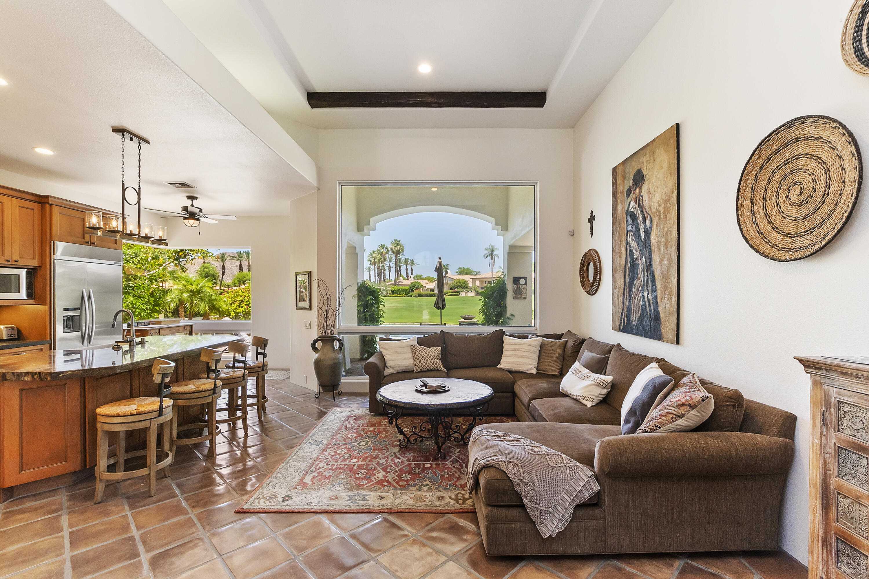 78920 Cabrillo Way La Quinta, CA 92253 - Photo 6 of 41 a living room with furniture and a large window