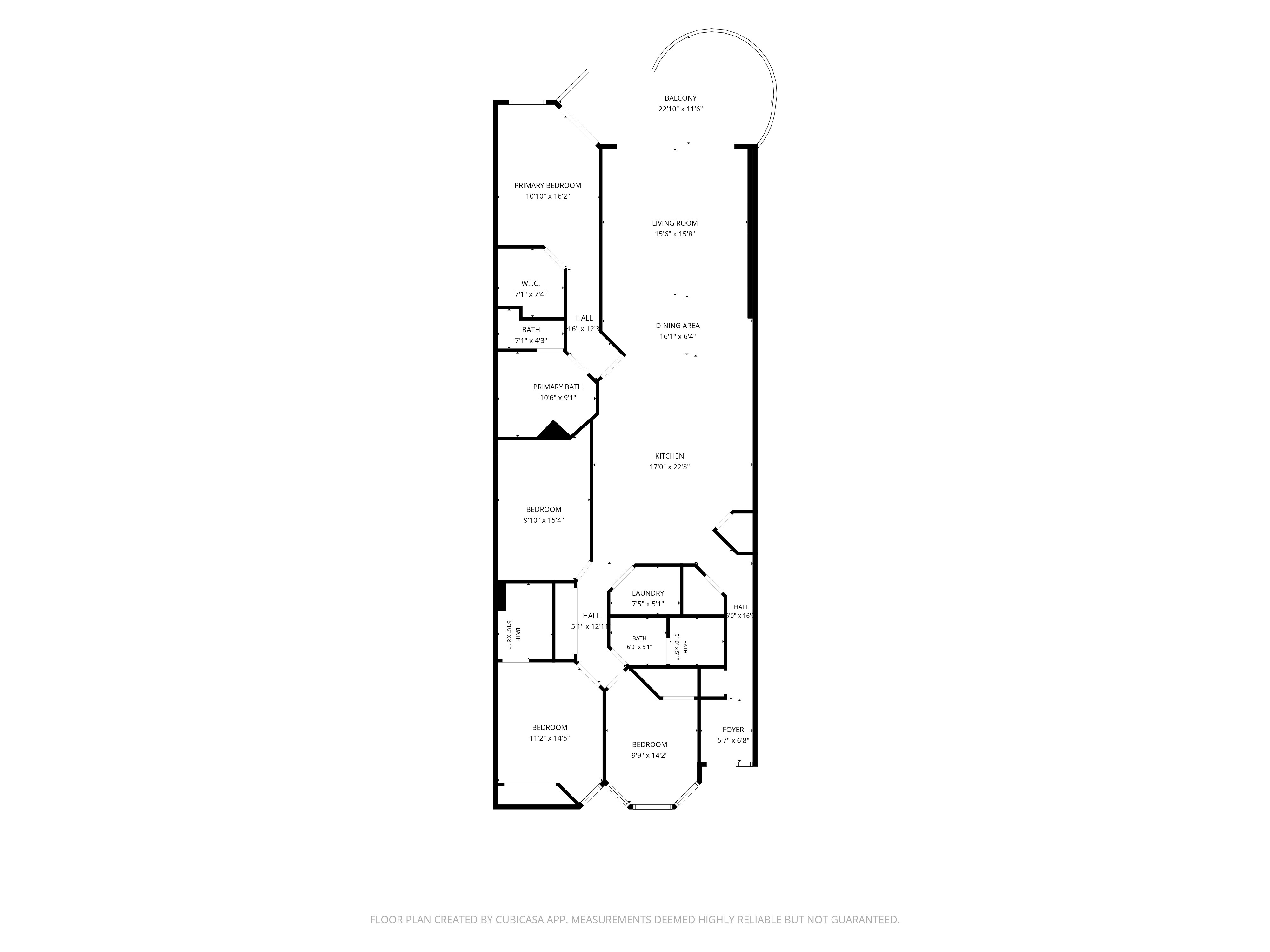 3564 Bayou Road, Unit 203 Orange Beach, AL 36561 - Photo 53 of 53 Floor Plan