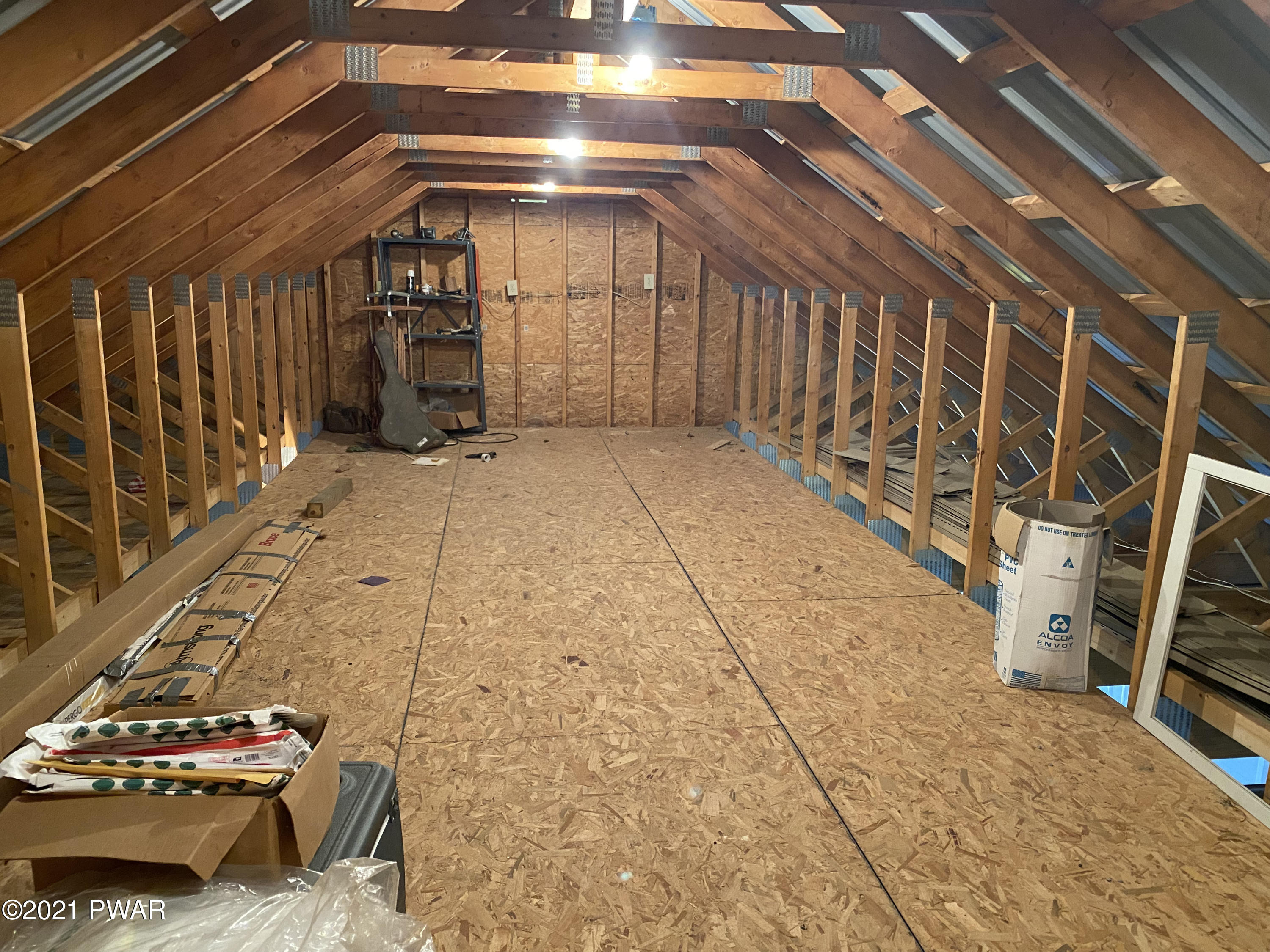 16 Lower Road Lakeville, PA 18438 - Photo 67 of 93 garage attic