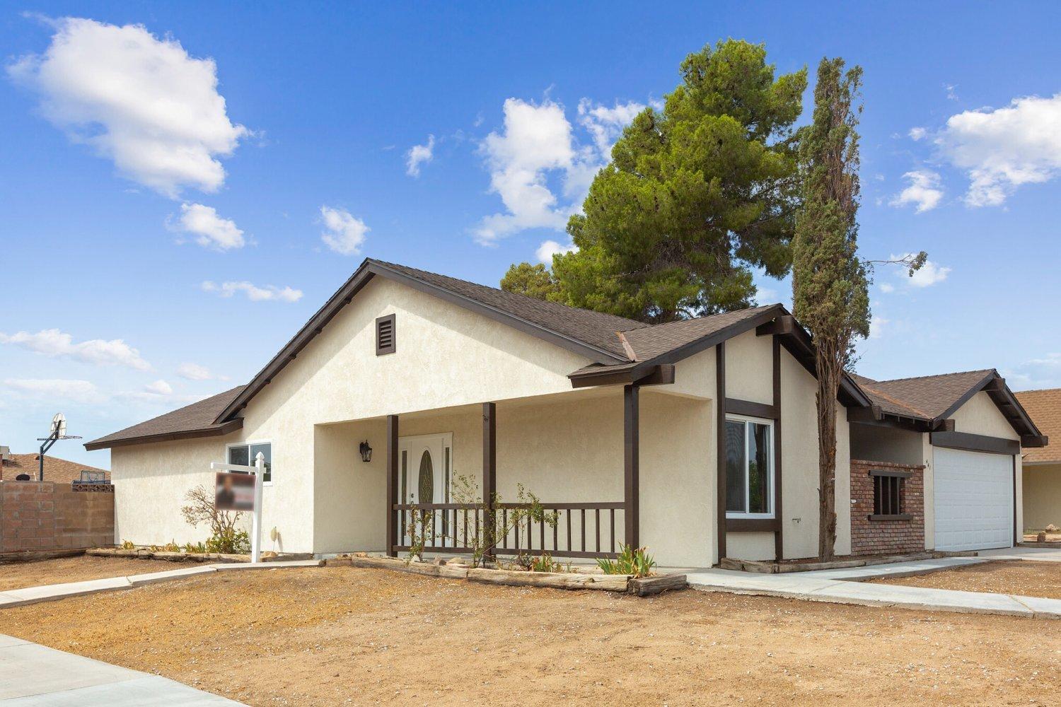 441 Debra Lane Ridgecrest, CA 93555 - Photo 2 of 30 a view of a house with a outdoor space