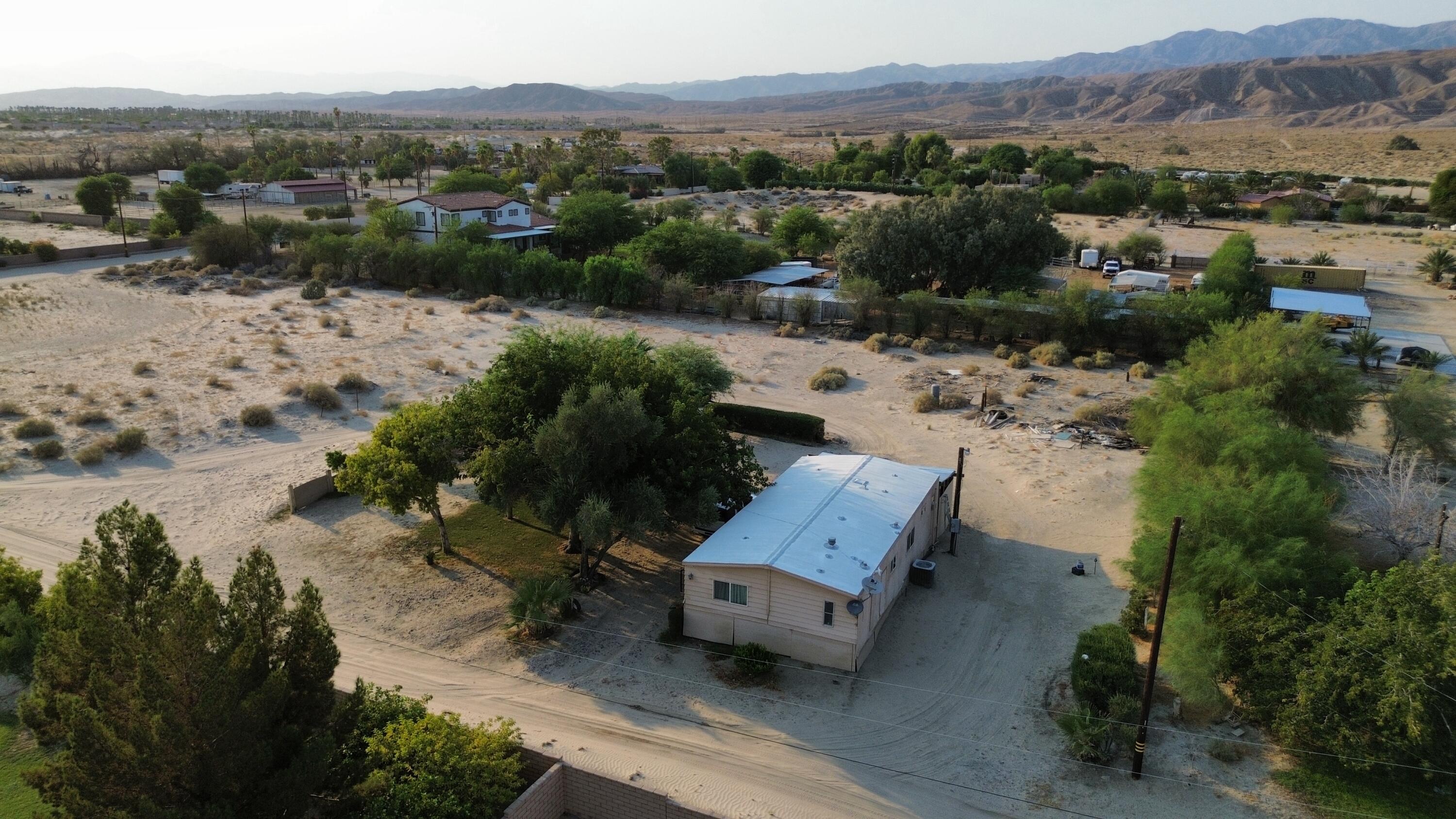 36990 Dune Palms Road Indio, CA 92203 - Photo 24 of 30 an aerial view of a house with a garden