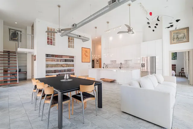 a view of a bathtub in a room