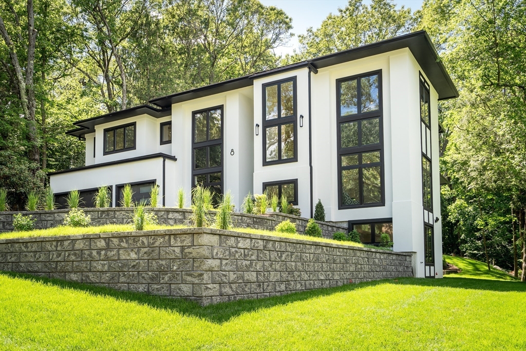 8 Winston Road Lexington, MA 02421 - Photo 4 of 42 front view of house with a yard