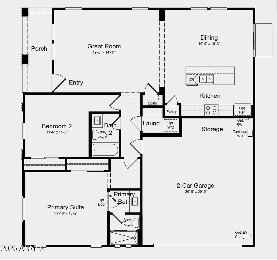 9972 West Piccadilly Road Avondale, AZ 85392 - Photo 11 of 11 Floor Plan