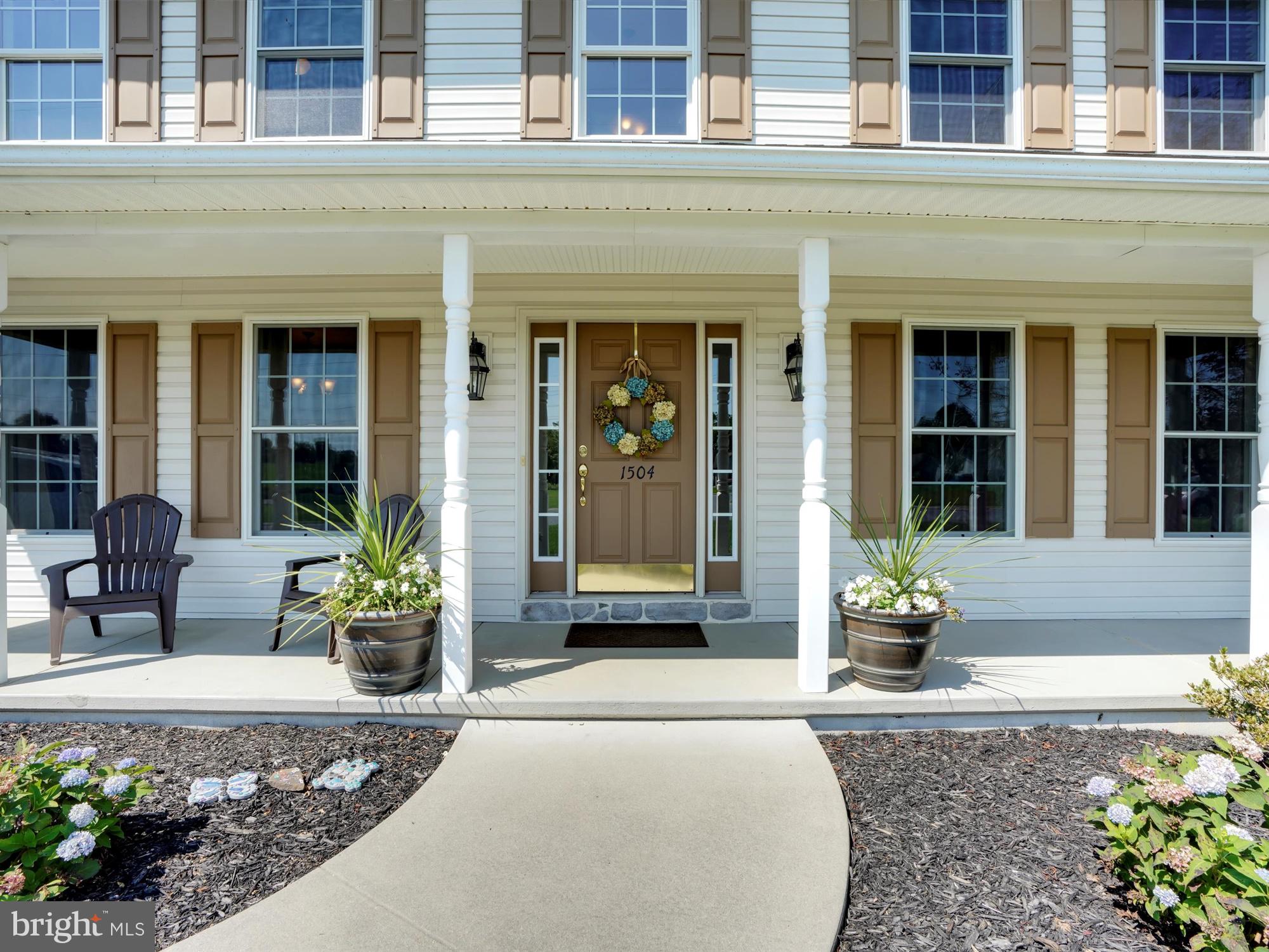 1504 Rolling Meadow Road Lebanon, PA 17046 - Photo 3 of 33 Large Covered Front Porch