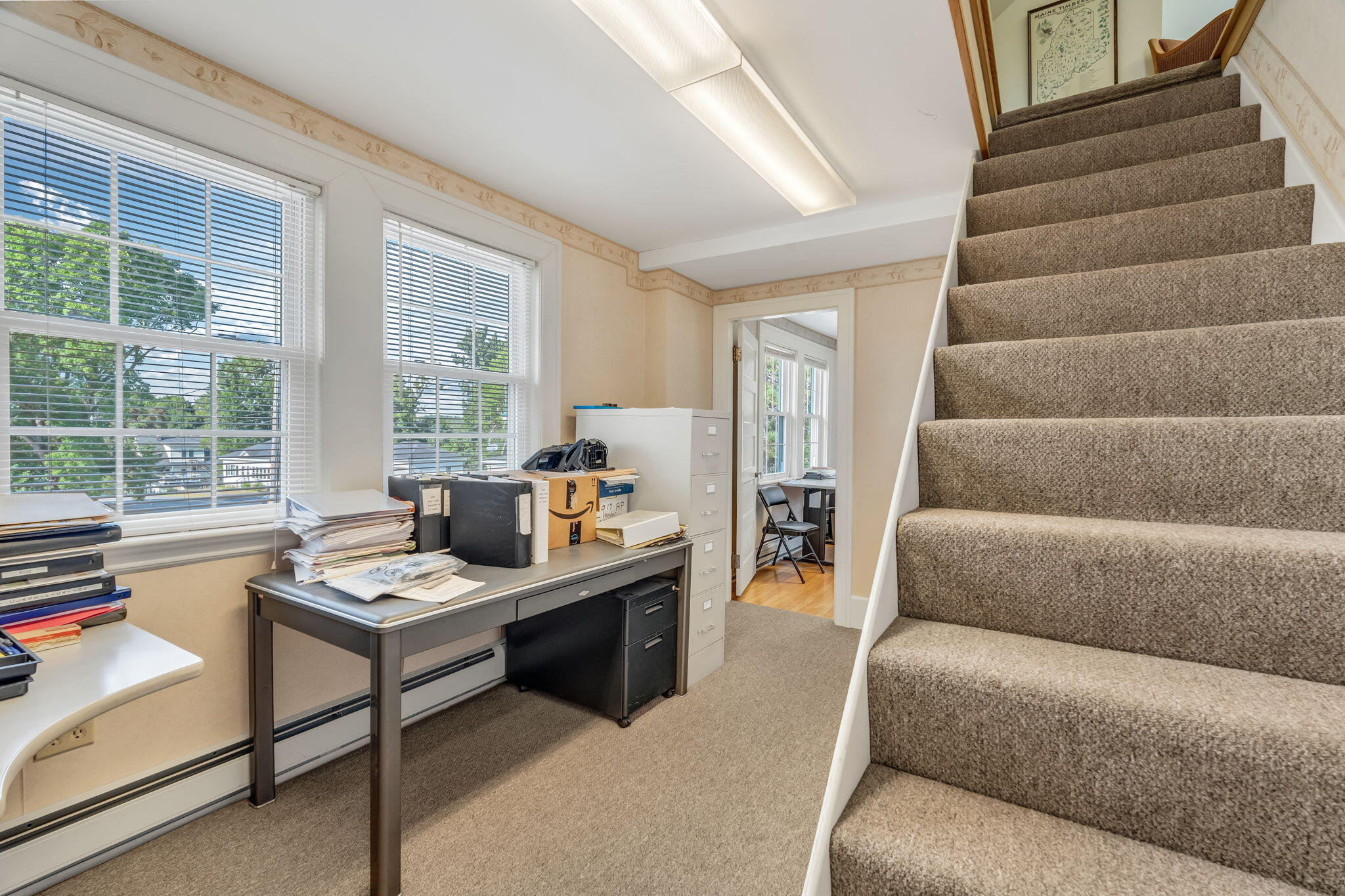 4 Hill Street Millinocket, ME 04462 - Photo 42 of 66 Second level stairs to third level